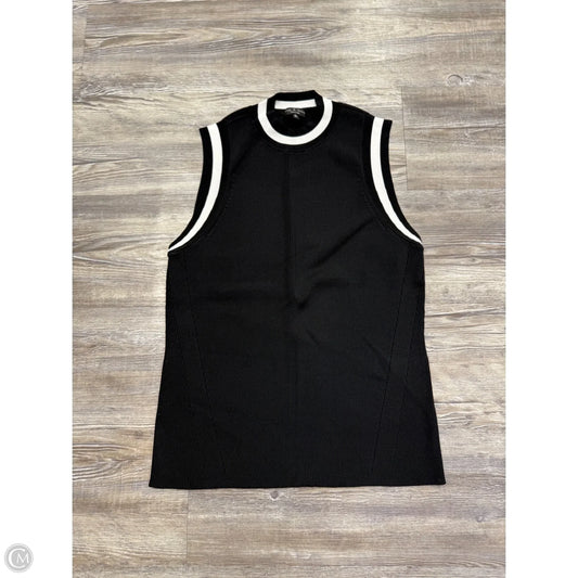 Top Sleeveless By Rag And Bone In Black & White, Size: M