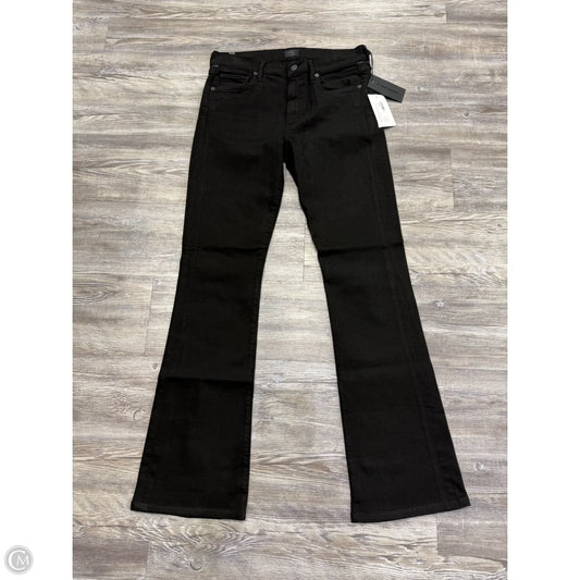 Jeans Boot Cut By Citizens Of Humanity In Black Denim, Size: 12