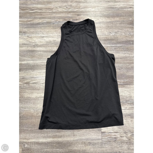 Athletic Tank Top By Lululemon In Black, Size: M