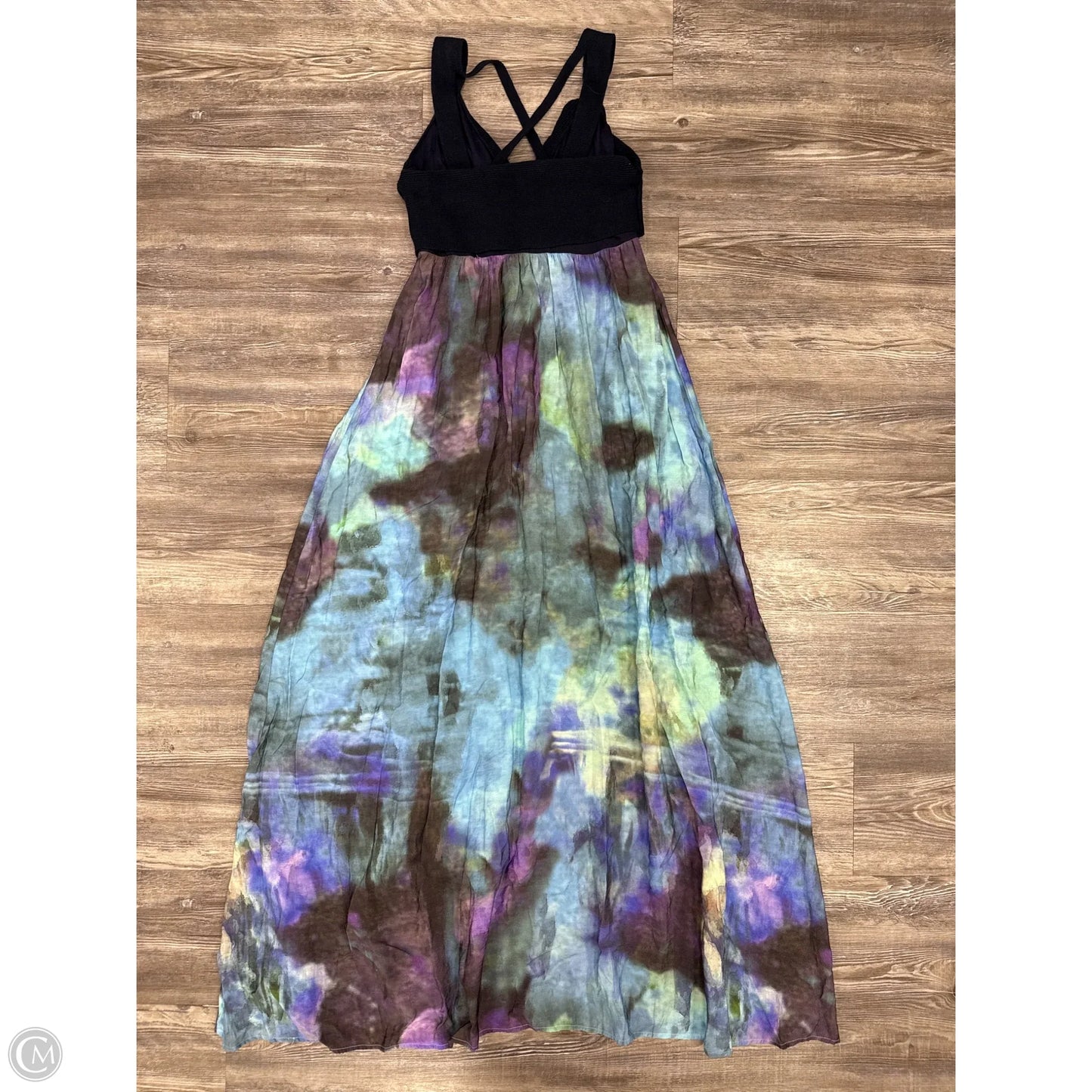 Dress Casual Maxi By Anthropologie In Navy, Size: Xs
