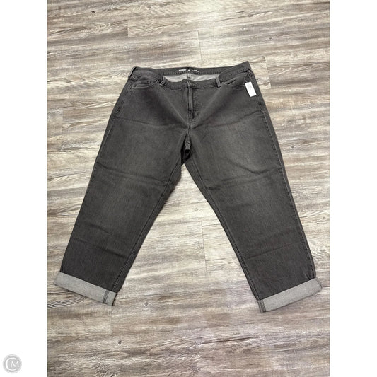 Jeans Boyfriend By Old Navy In Grey Denim, Size: 20
