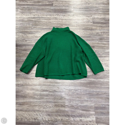 Sweater By J. Jill In Green, Size: 2x