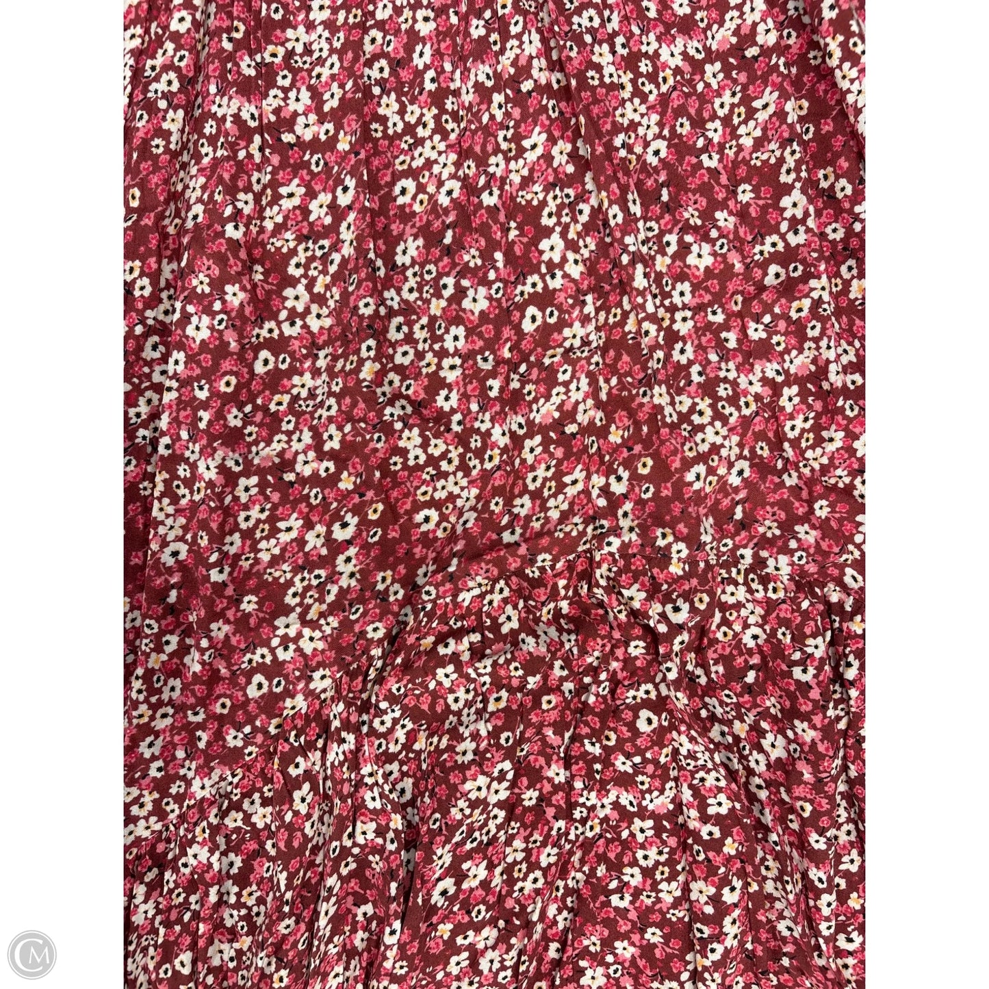 Dress Casual Maxi By Areastars In Floral Print, Size: Xs