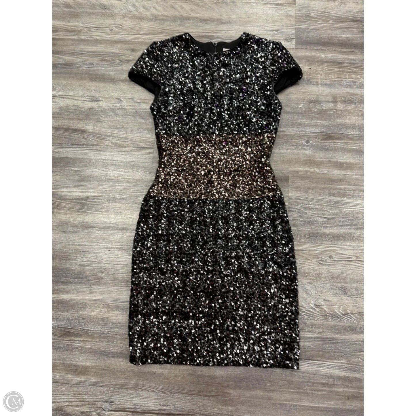 Dress Party Short By Dress The Population In Black, Size: Xs