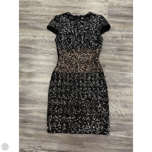 Dress Party Short By Dress The Population In Black, Size: Xs