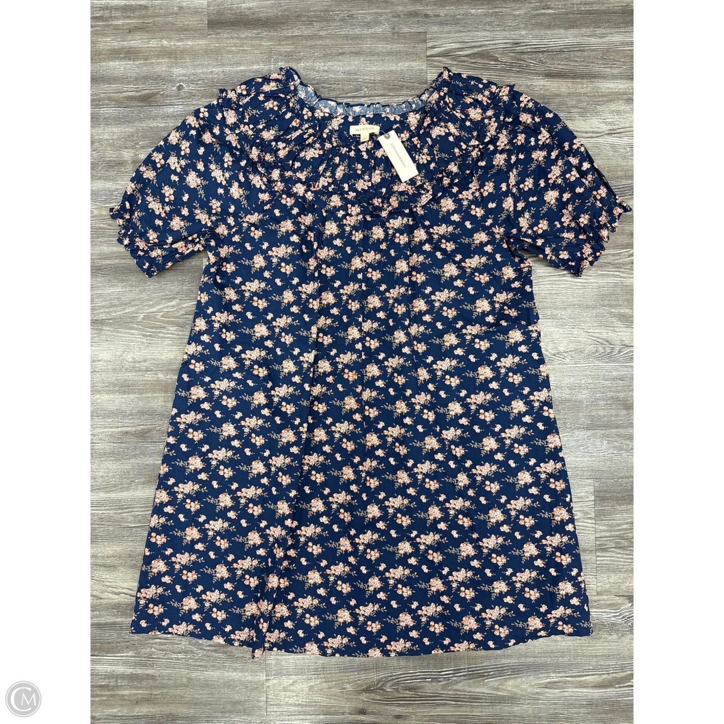 Dress Casual Short By Anthropologie In Floral Print, Size: L