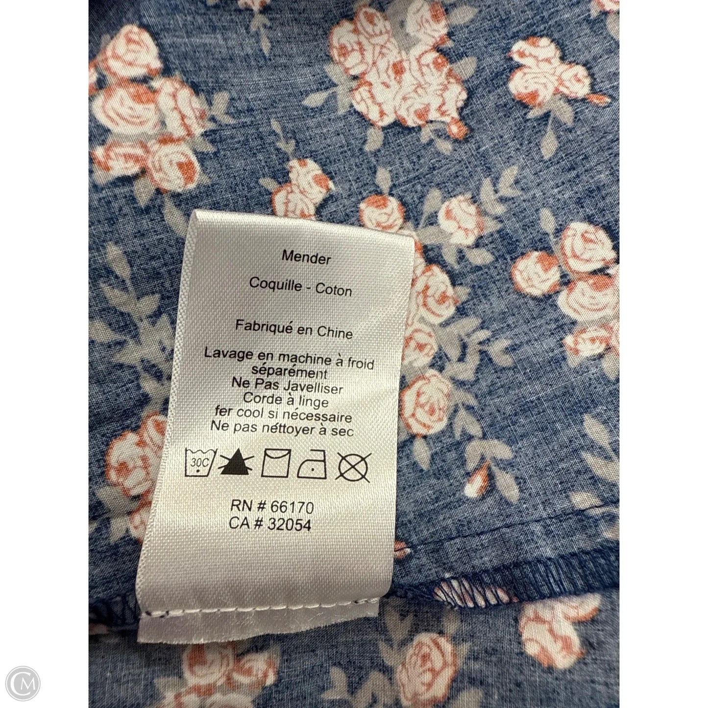 Dress Casual Short By Anthropologie In Floral Print, Size: L