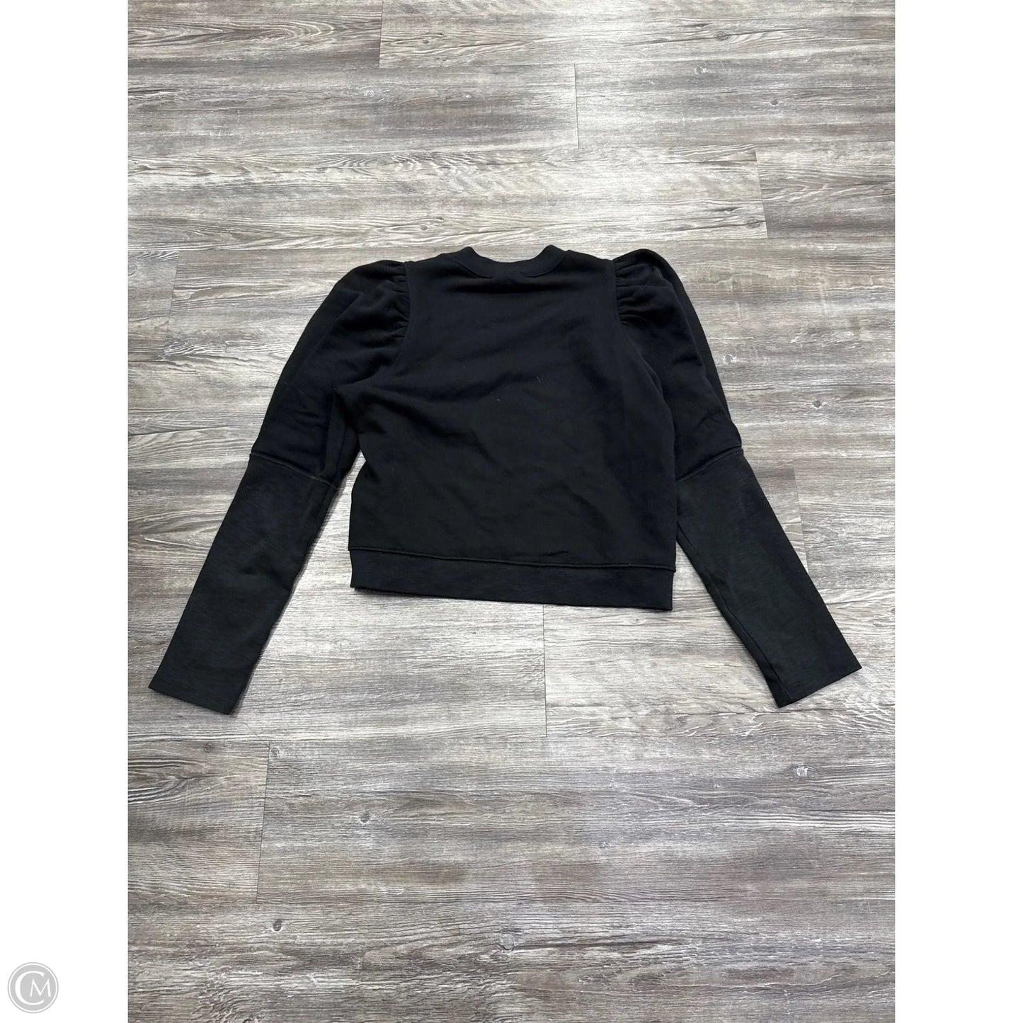 Sweatshirt Collar By Ulla Johnson In Black, Size: L