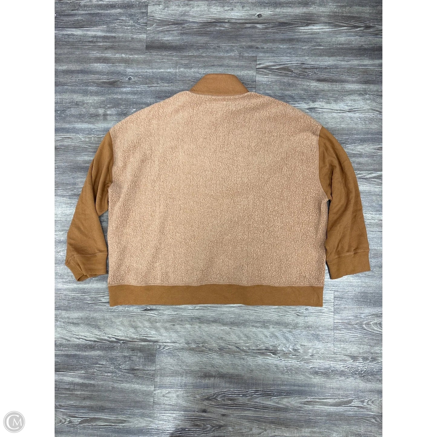 Sweatshirt Collar By The Great. In Brown, Size: M