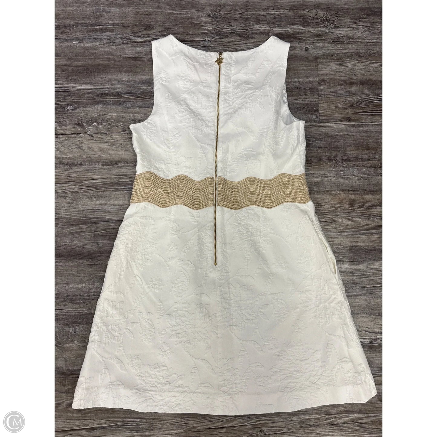 Dress Designer By Lilly Pulitzer In White, Size: 12