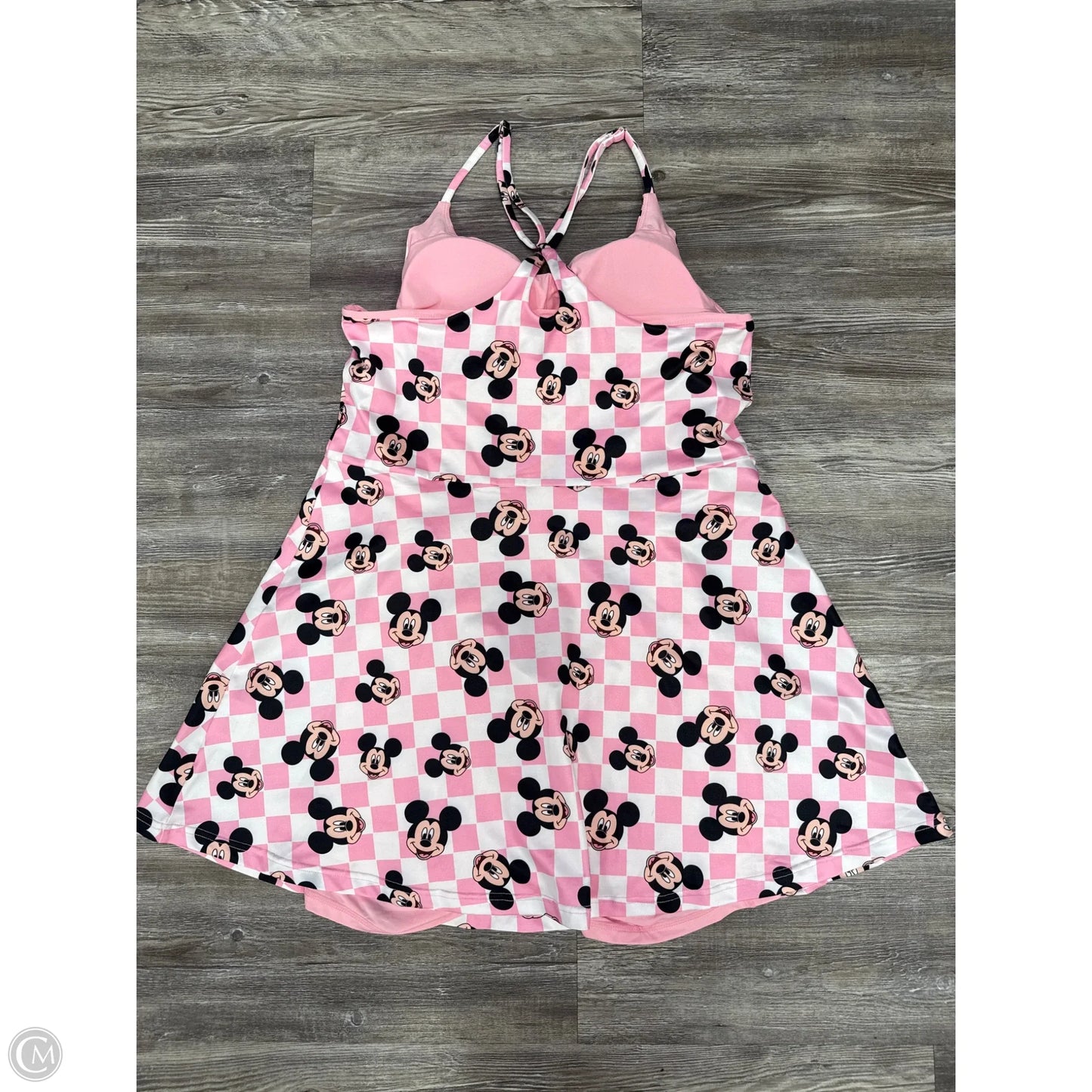 Dress Casual Short By Clothes Mentor In Pink, Size: 2x