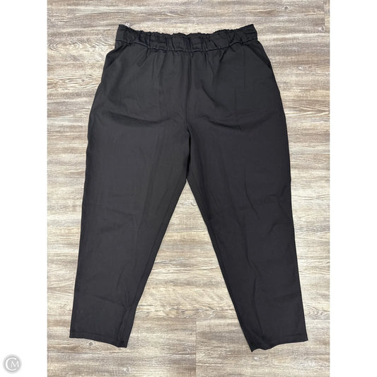 Athletic Pants By Lululemon In Black, Size: 16