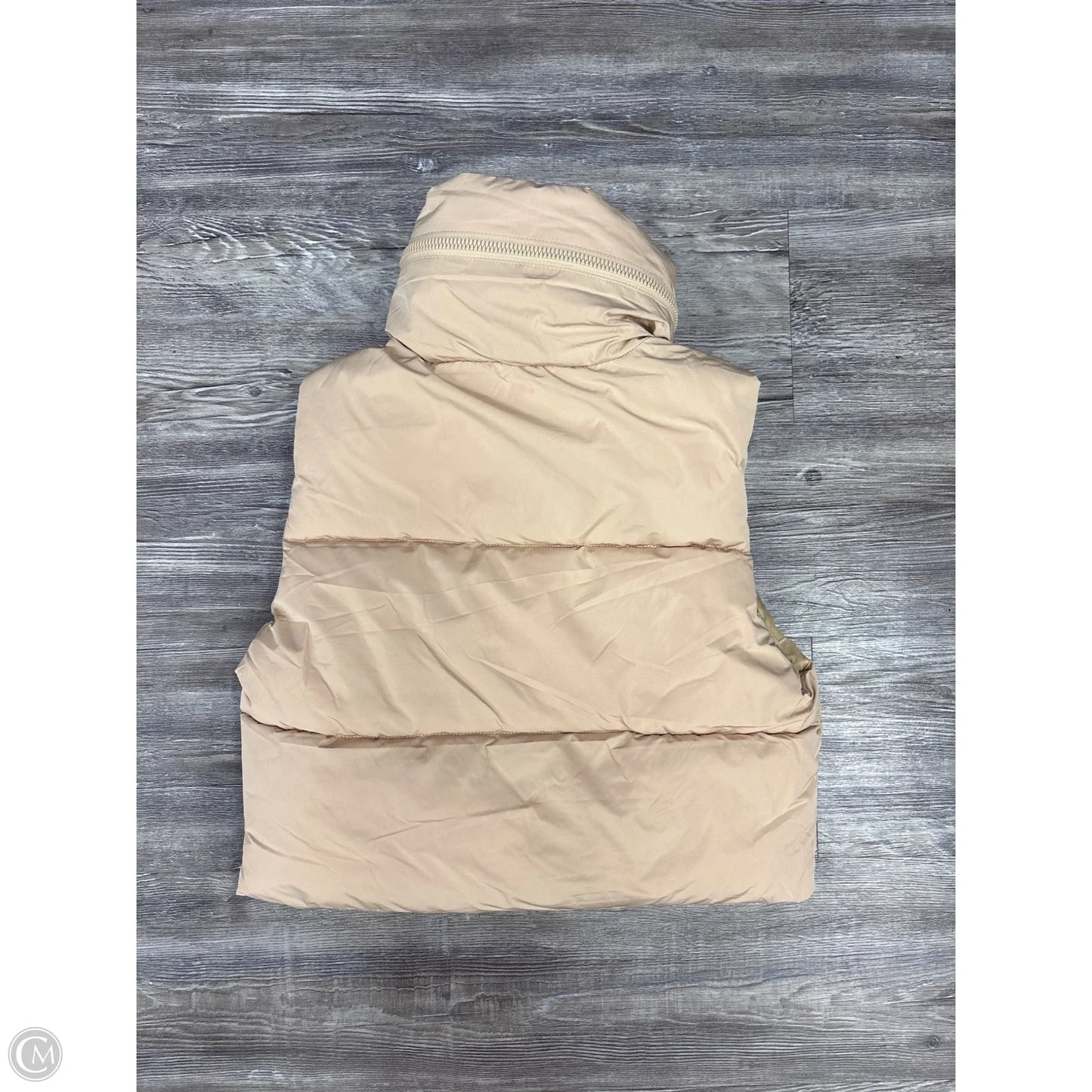 Vest Puffer & Quilted By Apparis In Tan, Size: Xxs