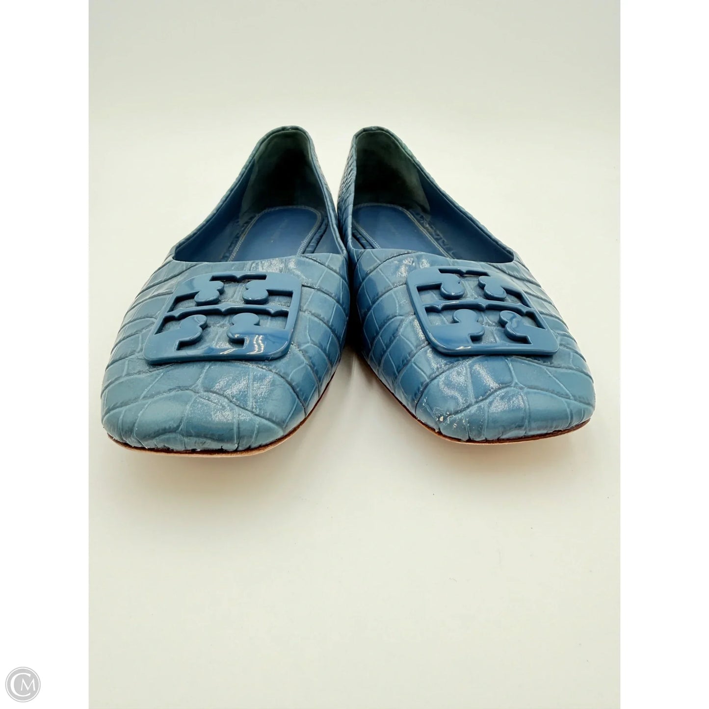 Shoes Designer By Tory Burch In Blue, Size: 9.5