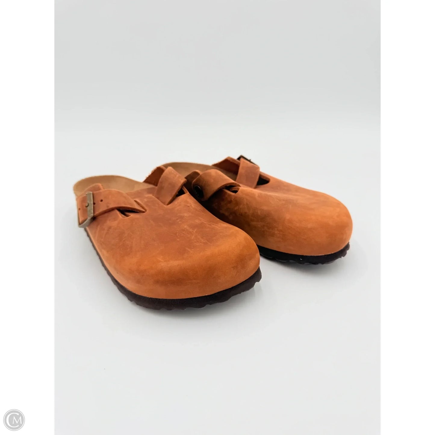 Shoes Flats By Birkenstock In Brown, Size: 7