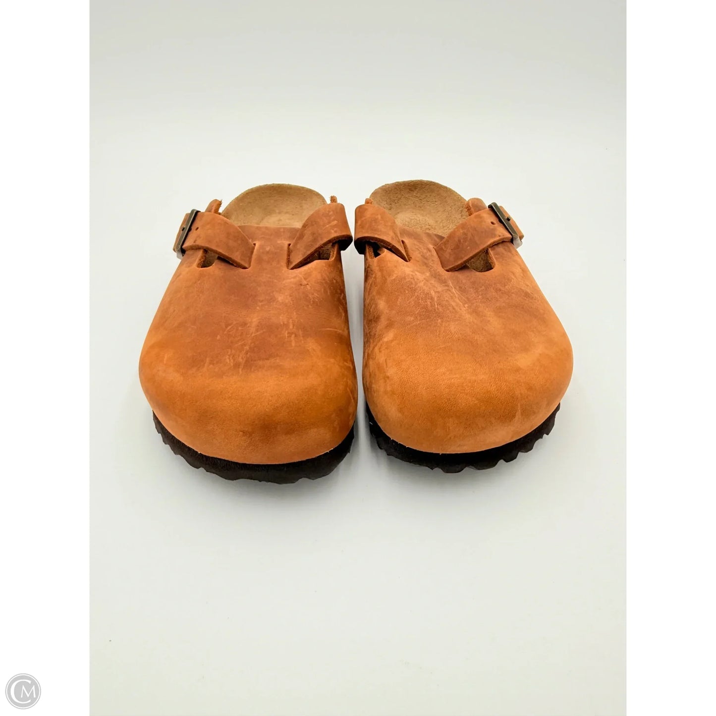 Shoes Flats By Birkenstock In Brown, Size: 7