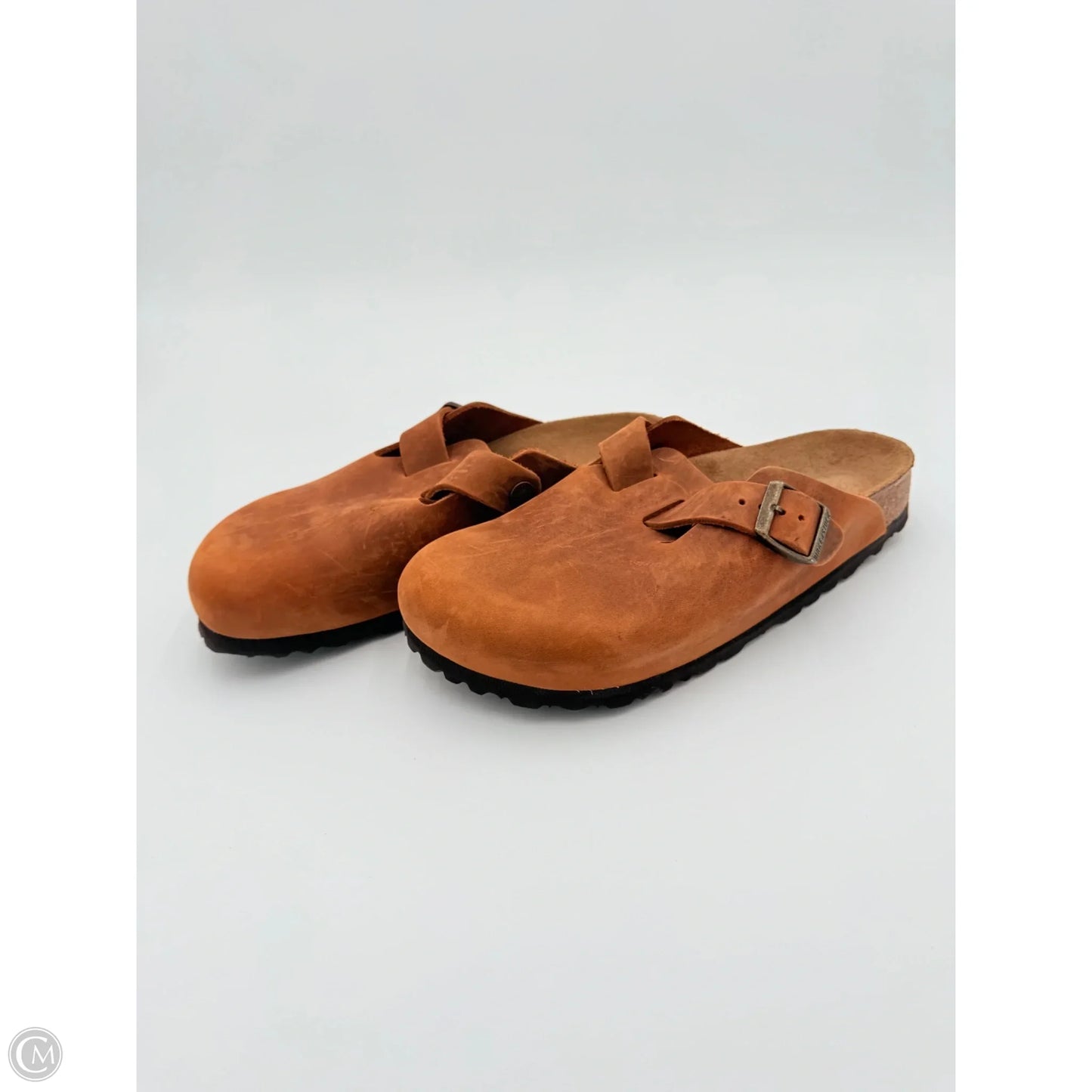 Shoes Flats By Birkenstock In Brown, Size: 7