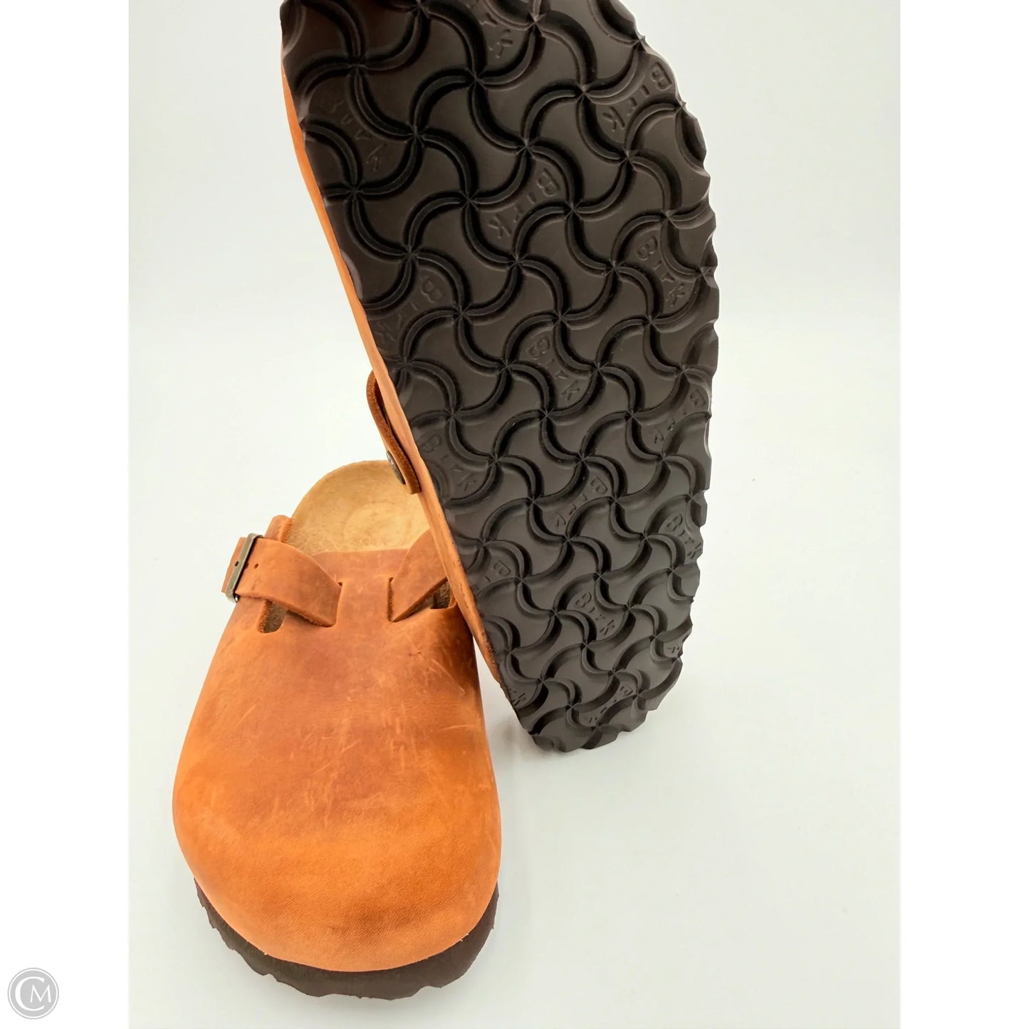 Shoes Flats By Birkenstock In Brown, Size: 7
