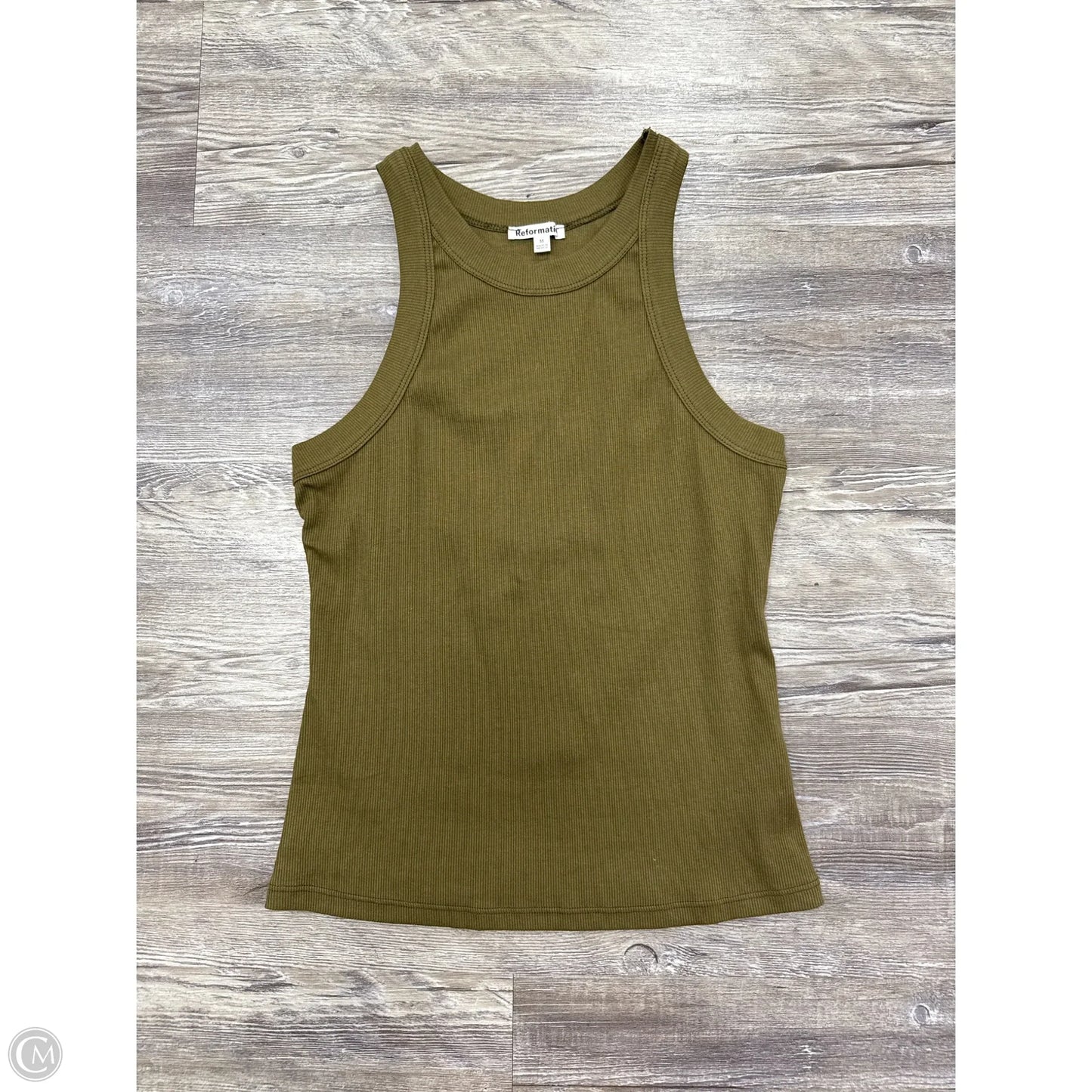 Tank Top By Reformation In Green, Size: M