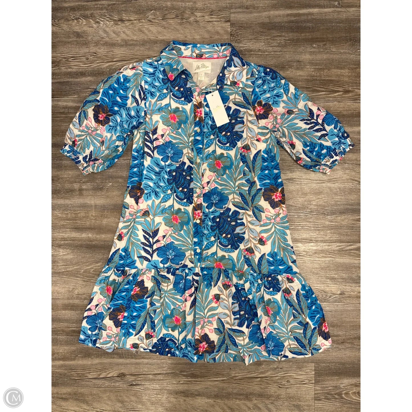 Dress Designer By Lilly Pulitzer In Blue, Size: 6