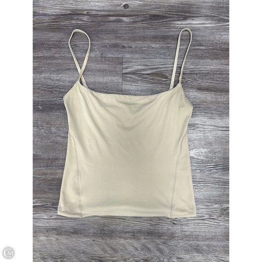 Athletic Tank Top By Lululemon In Tan, Size: Xs