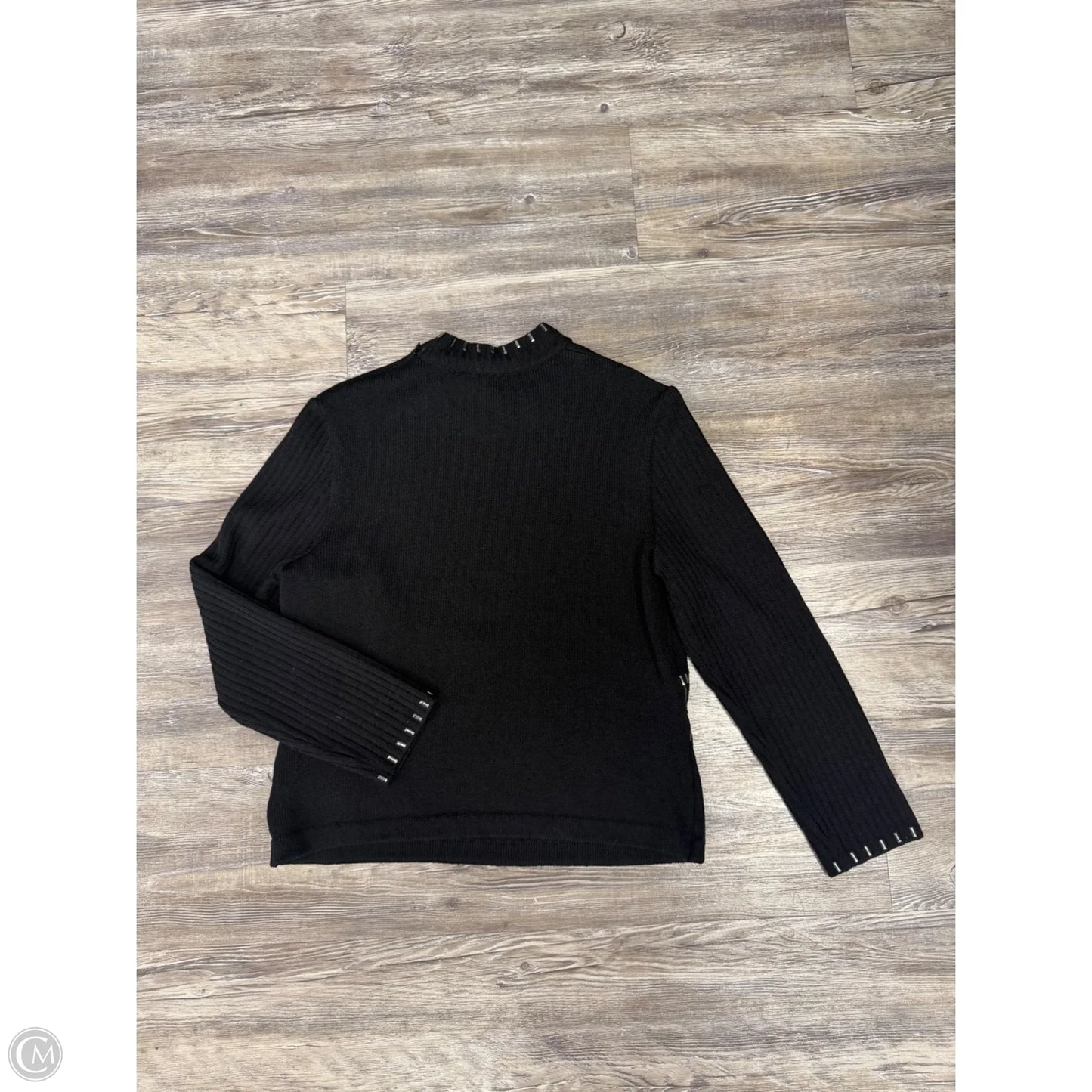 Sweater Luxury Designer By St John Collection In Navy, Size: 4