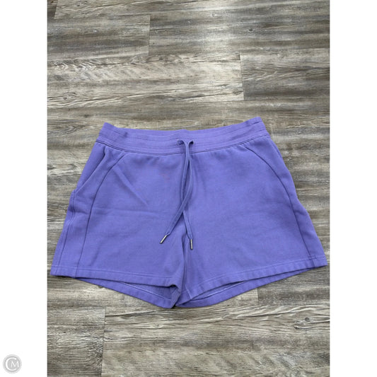 Athletic Shorts By Lululemon In Purple, Size: Xl