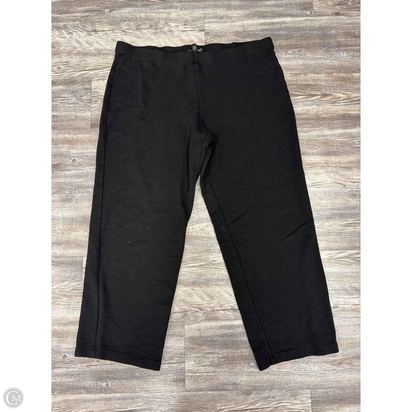 Pants Dress By Eileen Fisher In Black, Size: Xl