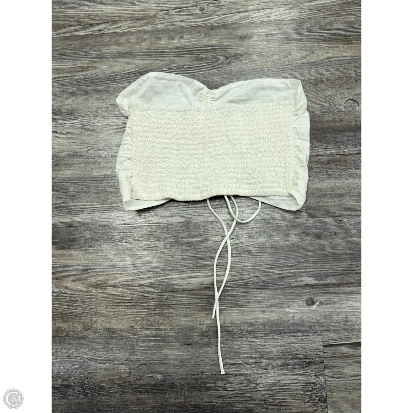 Top Sleeveless By Free People In White, Size: 4