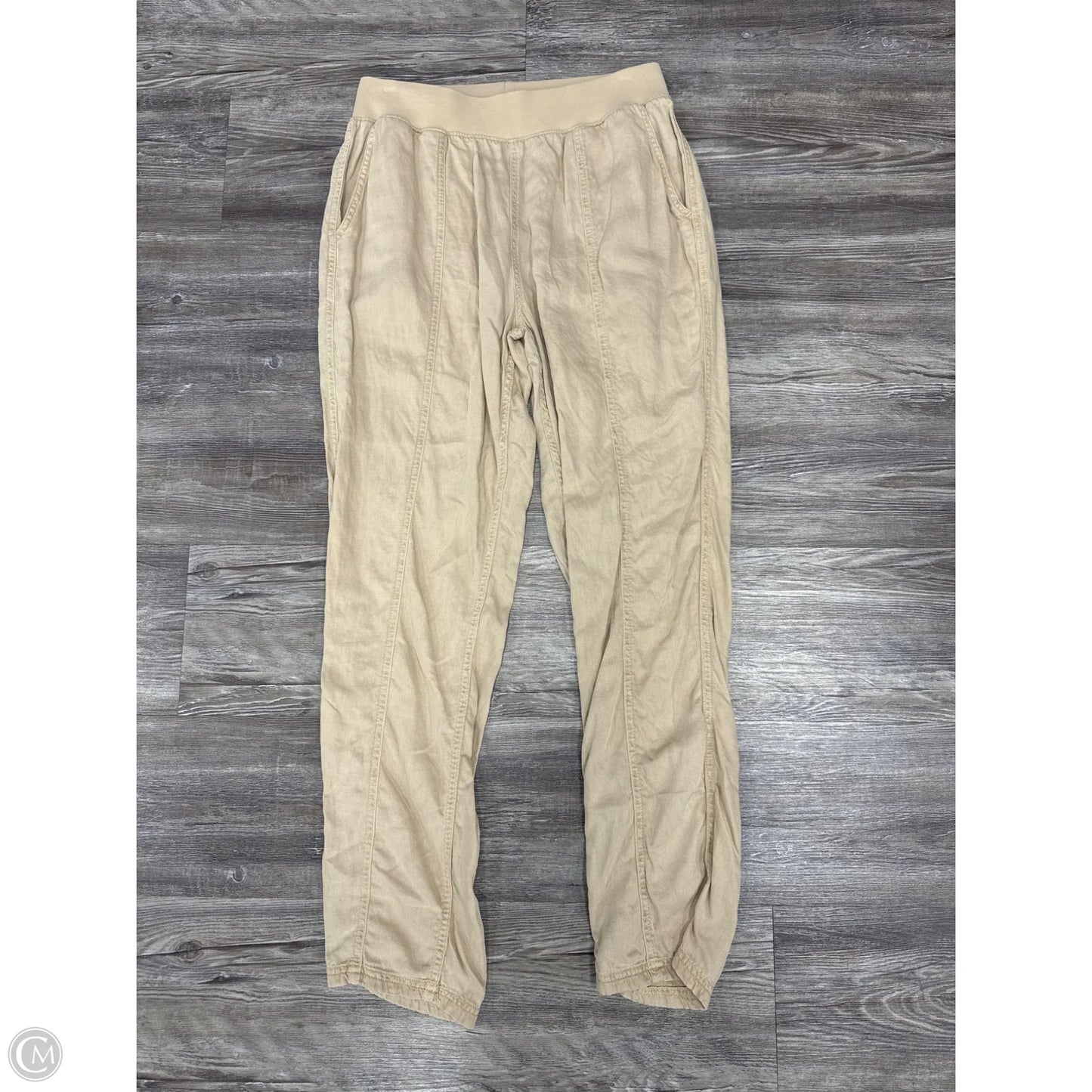 Pants Joggers By Faherty In Tan, Size: S