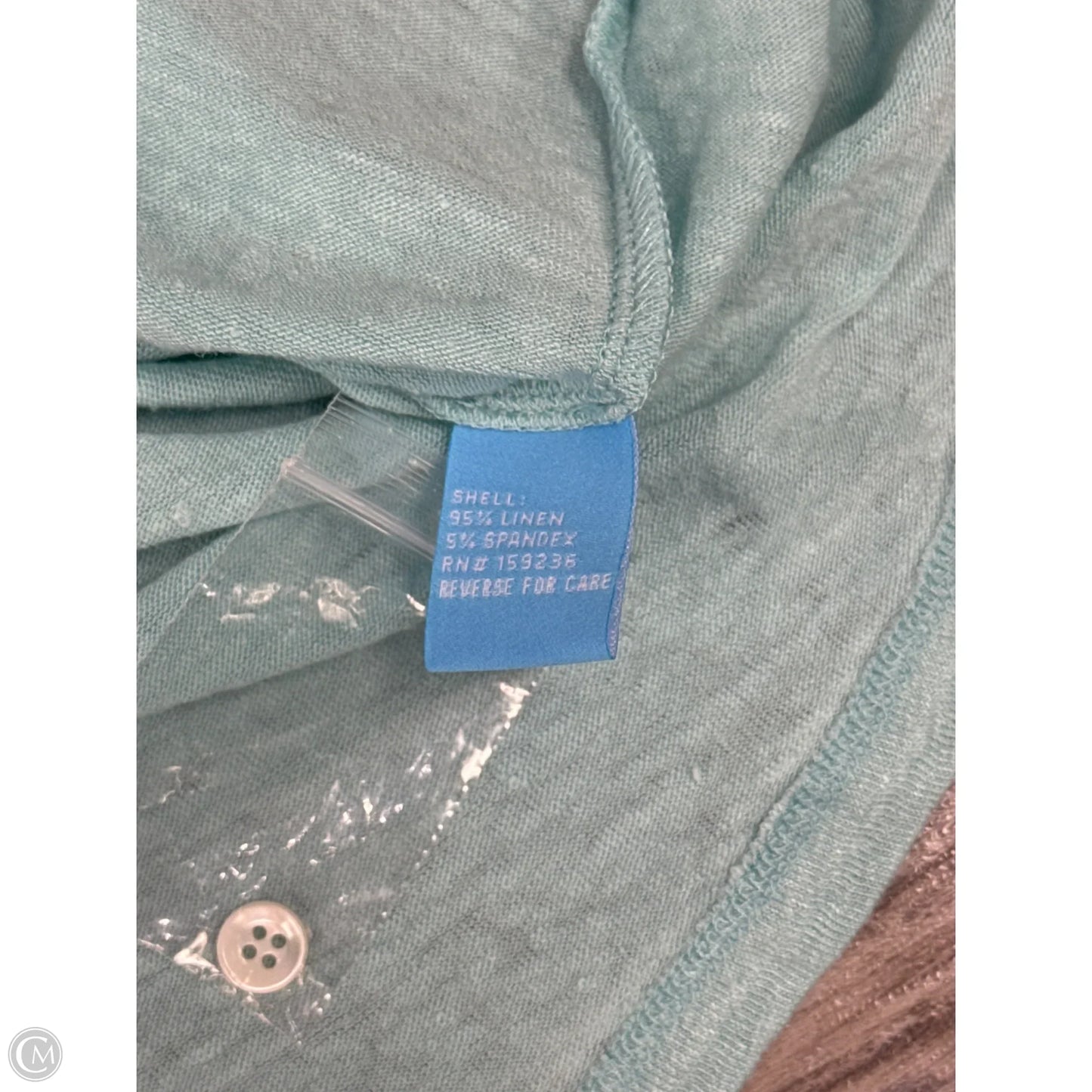 Top Long Sleeve By J Mclaughlin In Blue, Size: M