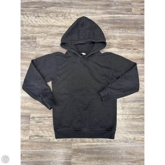 Athletic Sweatshirt Hoodie By Lululemon In Black, Size: 4