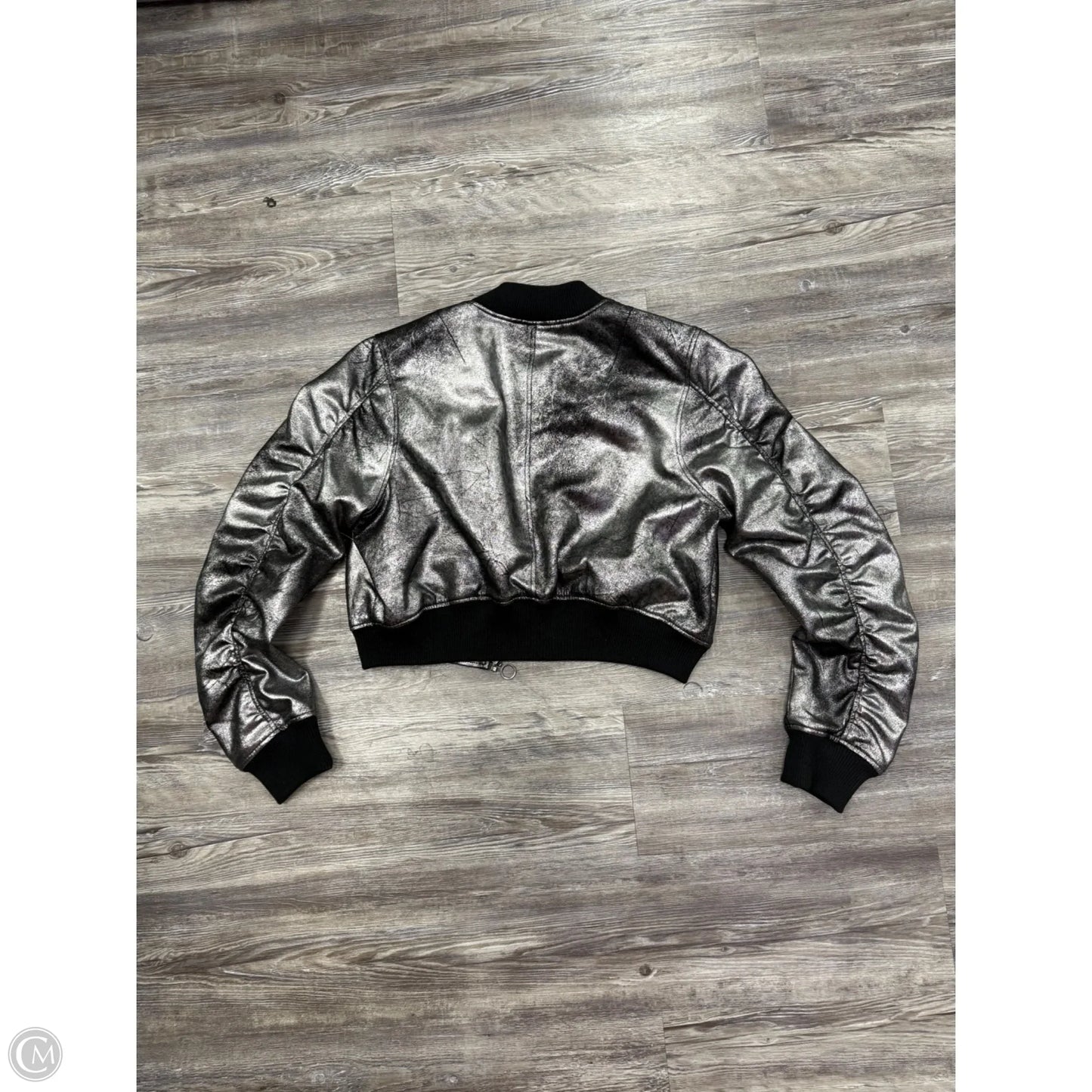 Jacket Other By Robert Rodriguez In Silver, Size: S