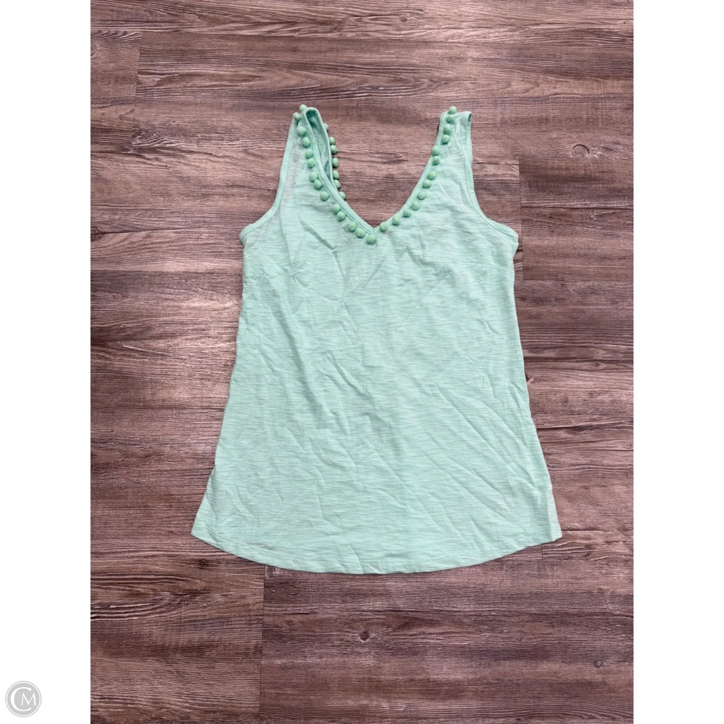 Top Sleeveless By Lilly Pulitzer In Teal, Size: Xxs