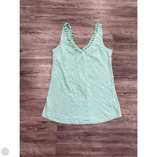 Top Sleeveless By Lilly Pulitzer In Teal, Size: Xxs