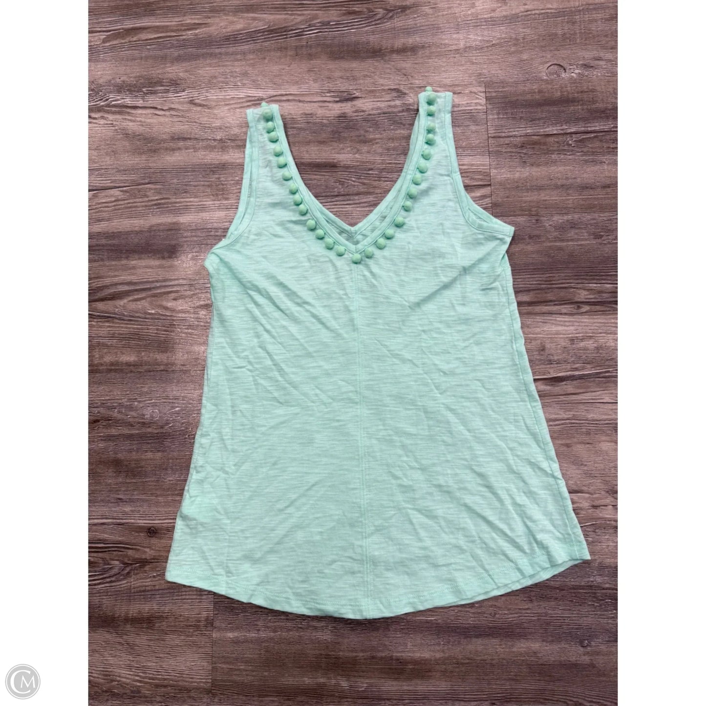 Top Sleeveless By Lilly Pulitzer In Teal, Size: Xxs
