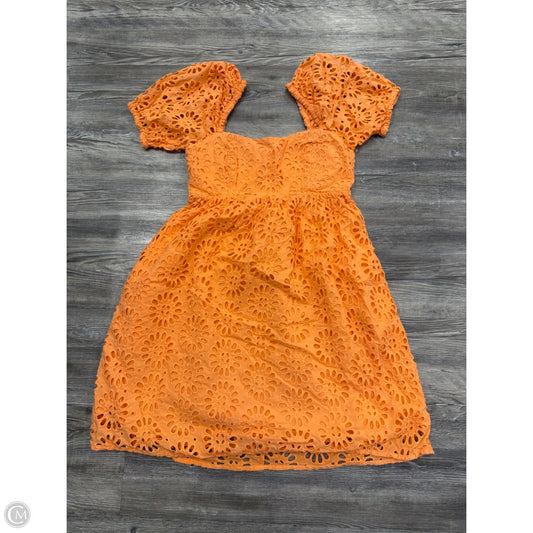 Dress Casual Short By Lilly Pulitzer In Orange, Size: 0p