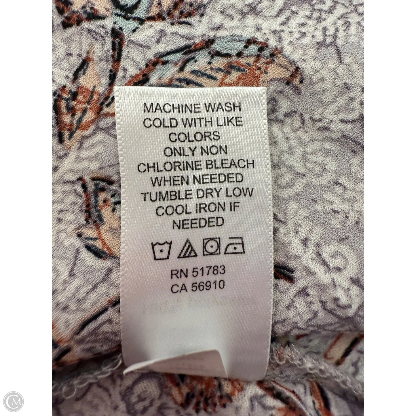 Top Short Sleeve By Maurices In Purple, Size: 4x