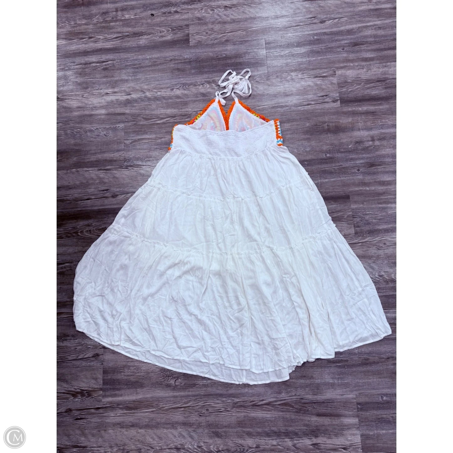 Dress Casual Midi By Davi & Dani In White, Size: 2x