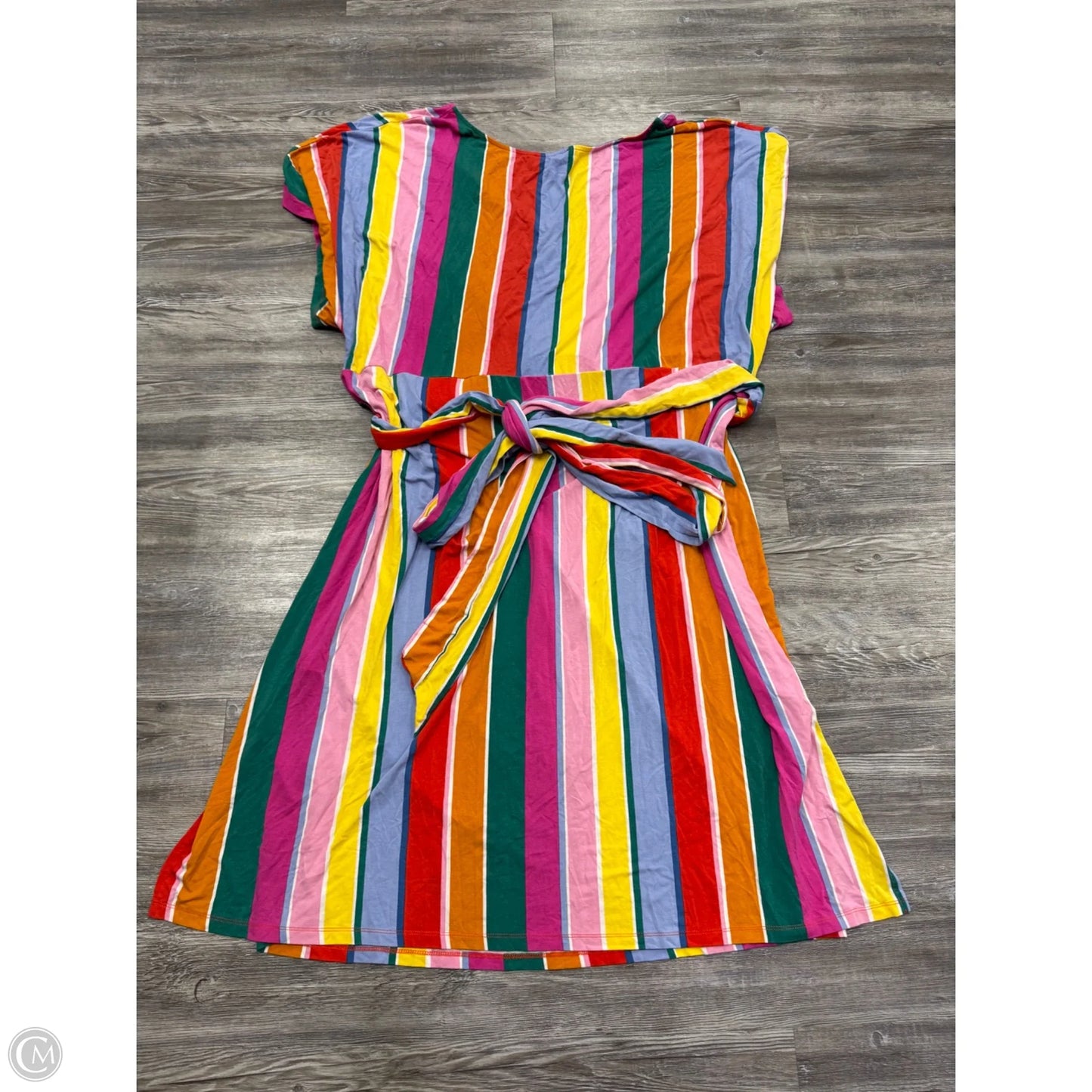 Dress Casual Midi By Eloquii In Striped Pattern, Size: 26