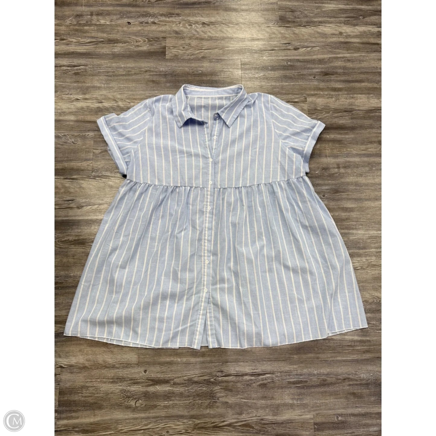 Dress Casual Short By Clothes Mentor In Striped Pattern, Size: 26