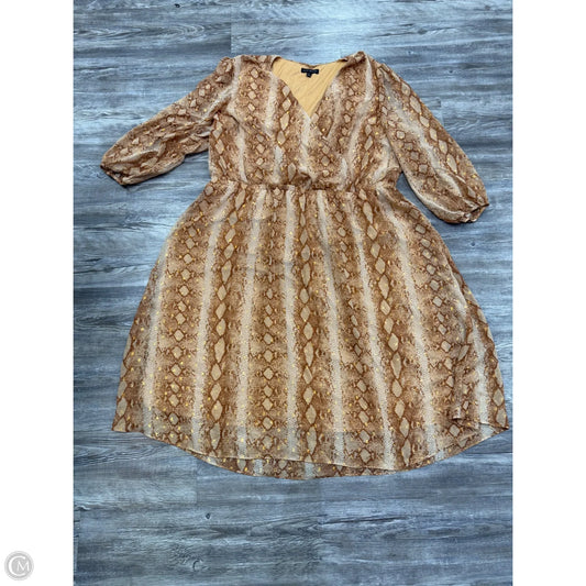 Dress Casual Short By Lane Bryant In Snakeskin Print, Size: 24