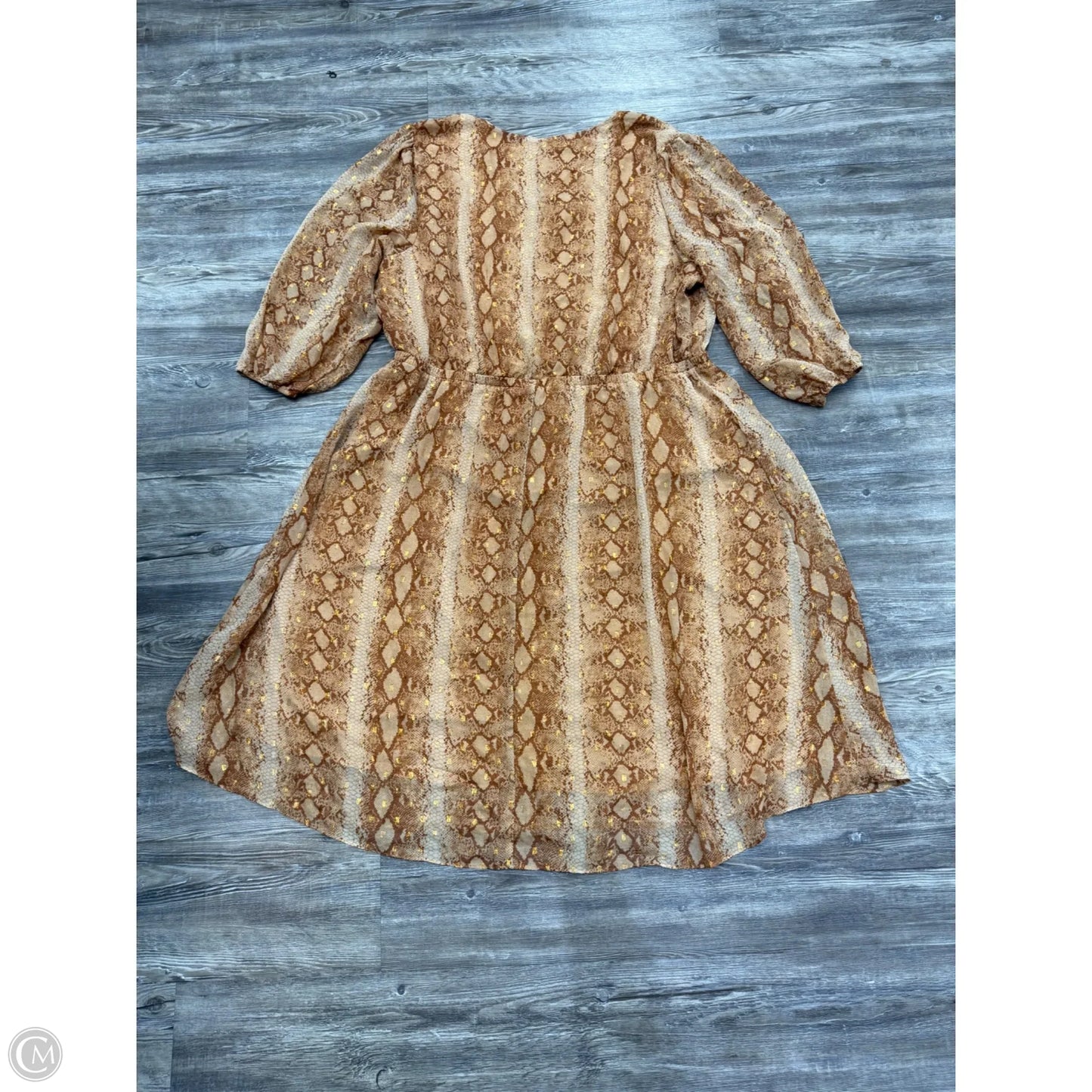 Dress Casual Short By Lane Bryant In Snakeskin Print, Size: 24