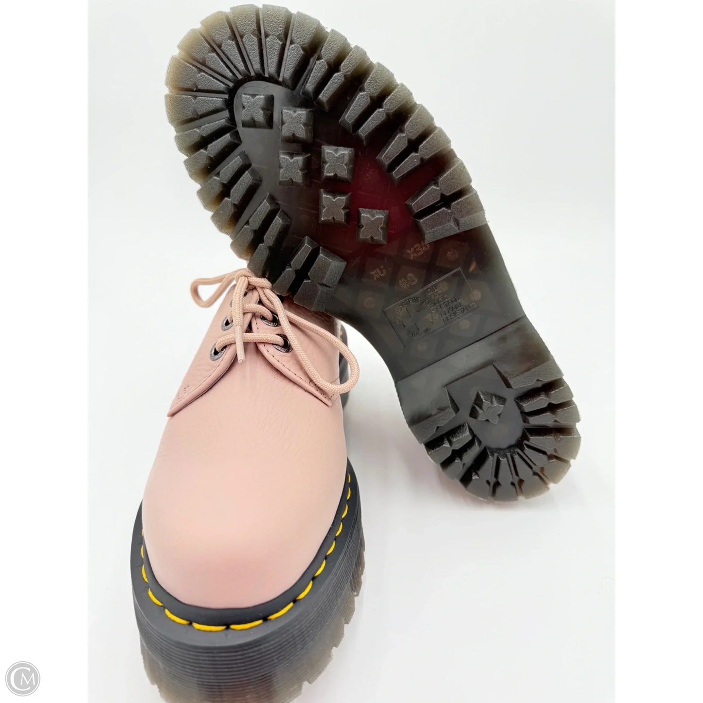 Shoes Heels Platform By Dr Martens In Grey, Size: 10 (Men’s 9)