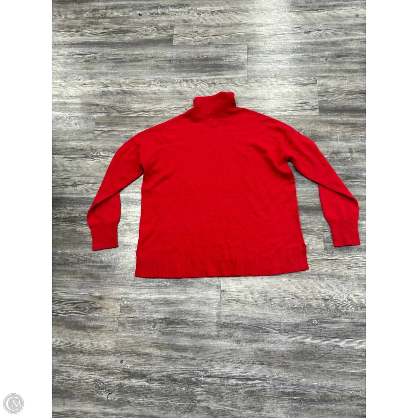 Sweater By Nordstrom In Red, Size: Xl