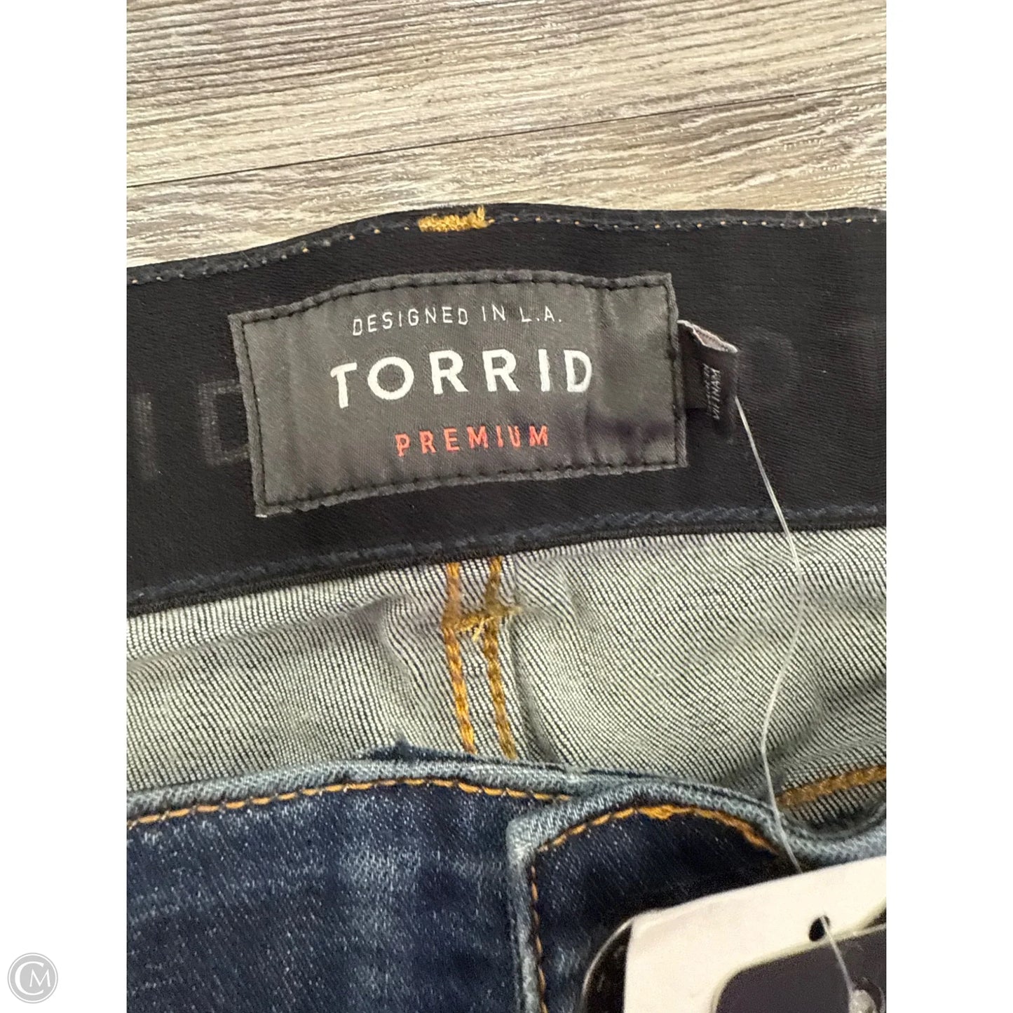 Jeans Skinny By Torrid In Blue Denim, Size: 22