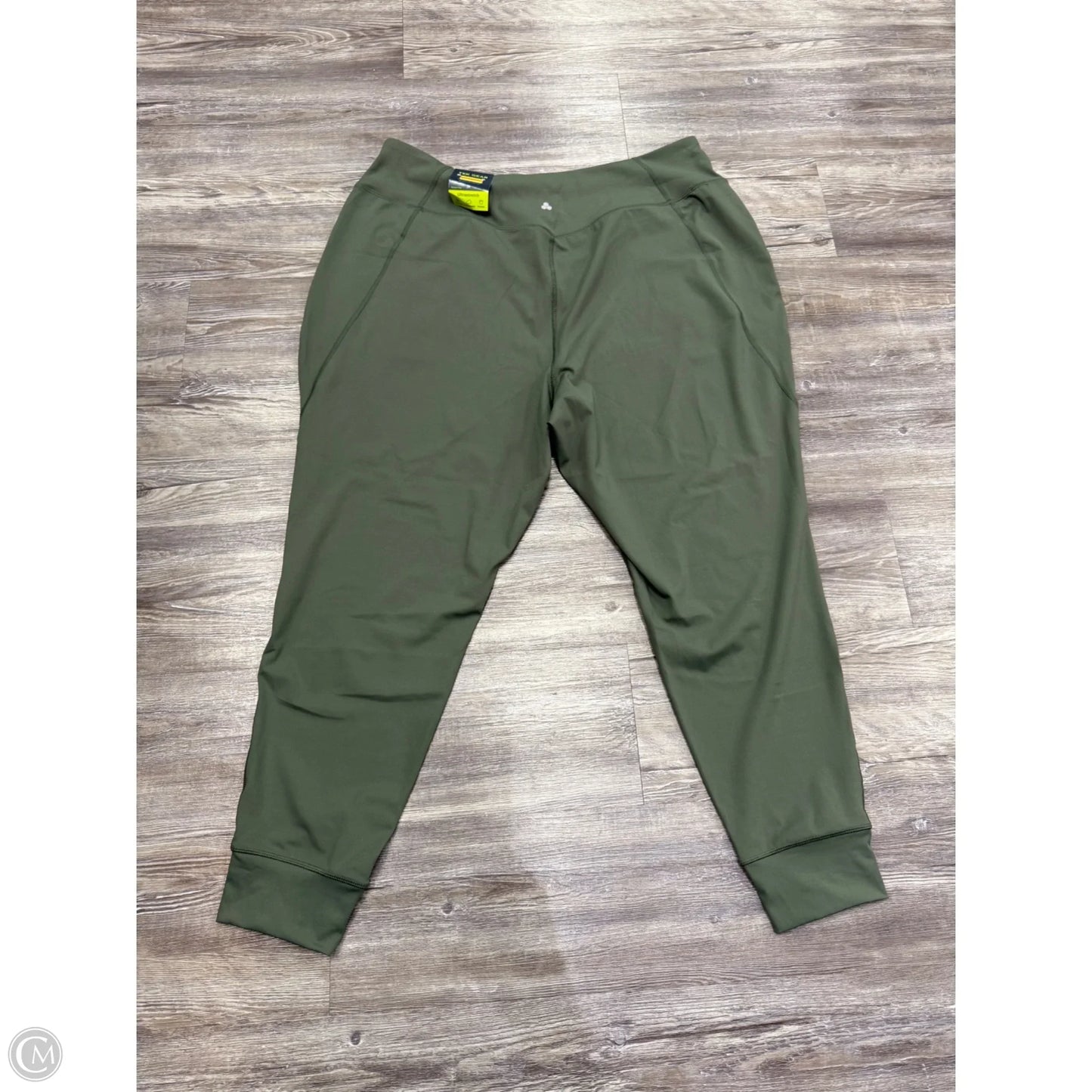 Athletic Pants By Tek Gear In Green, Size: 2x