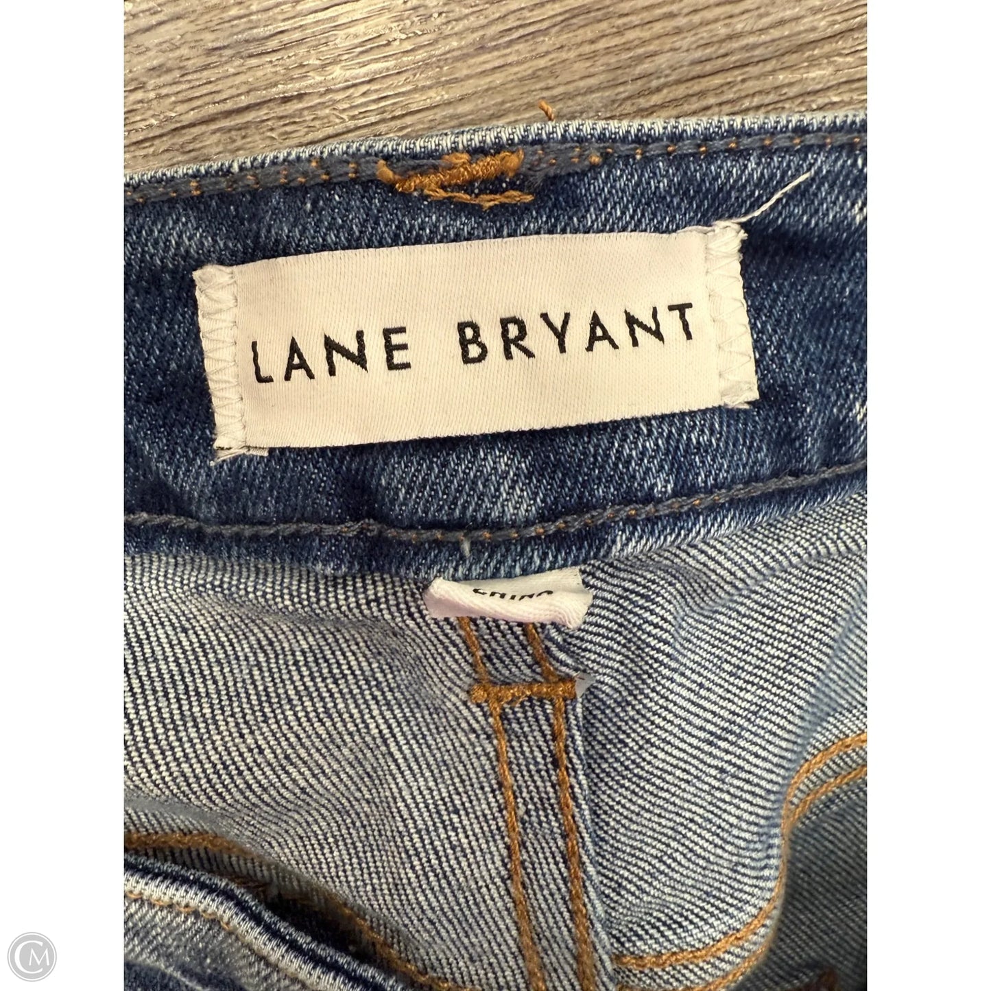 Jeans Boot Cut By Lane Bryant In Blue Denim, Size: 20