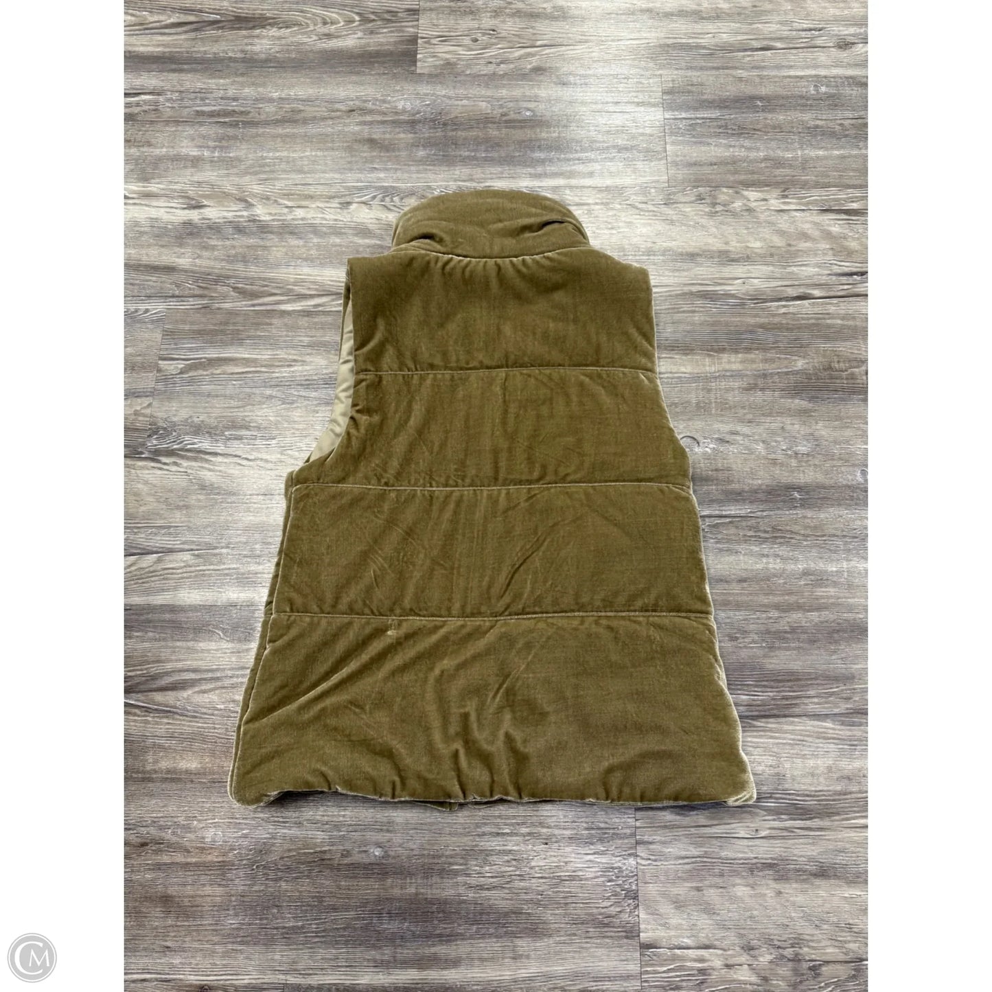 Vest Puffer & Quilted By Dylan In Green, Size: S