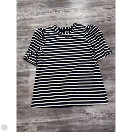 Top Short Sleeve By Dokotoo In Striped Pattern, Size: M